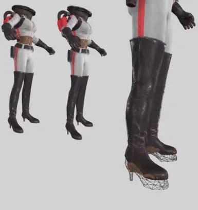 HHS True Heels for CBBE Outfits (BodySlide compatible).